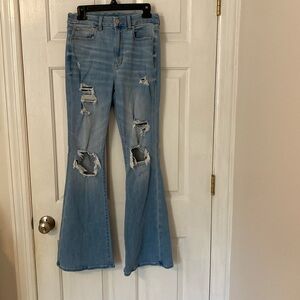 American eagle flare jeans